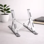 Adjustable foldable laptop stand suitable for office use and employee welcome kits