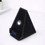 Aura 3-in-1 Wireless Charging Speaker for Corporate Gifting side view