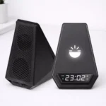 Aura 3-in-1 wireless charging speaker suitable for corporate gifting and employee welcome kits