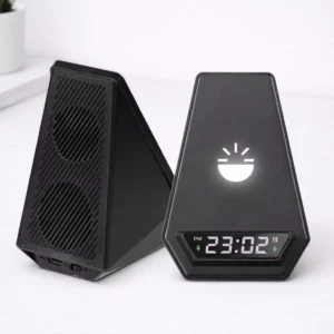 Aura 3-in-1 wireless charging speaker suitable for corporate gifting and employee welcome kits