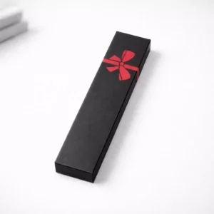 Cardboard pen box suitable for corporate gifting and branded pen packaging in employee welcome kits