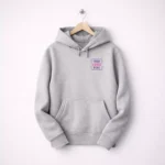 Grey 350 GSM cotton hoodie suitable for corporate winter gifting and employee welcome kits