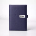 Classic PU leather diary navy A5 192 pages suitable for corporate gifting and employee welcome kits