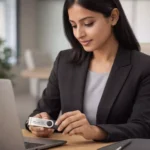 Classic swivel pendrive shown with model suitable for corporate gifting and employee onboarding kits