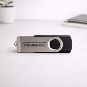 Classic swivel USB pendrive suitable for corporate gifting and employee welcome kits