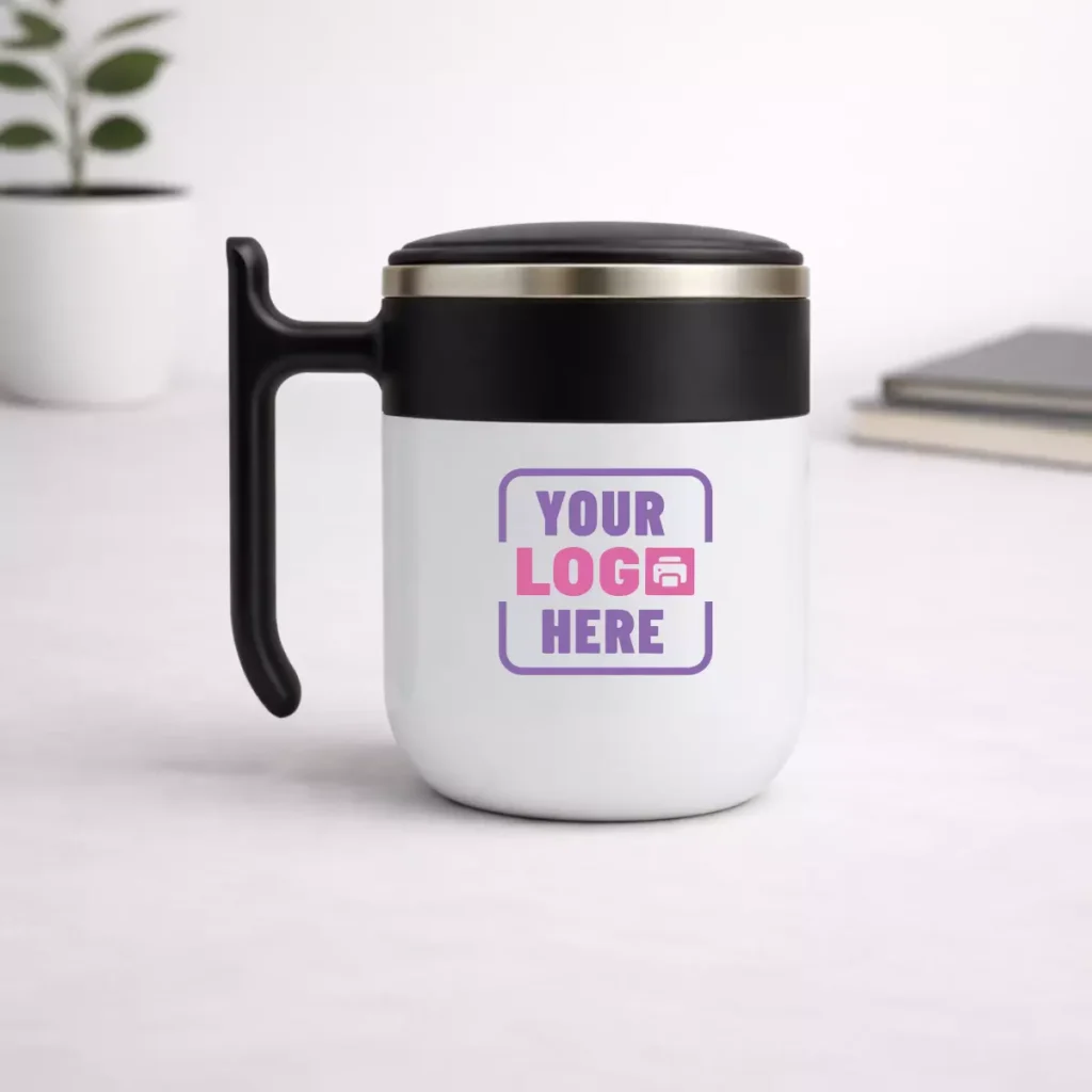 ComfortGrip Insulated Coffee Mug – 350 ml stainless steel mug for corporate gifting