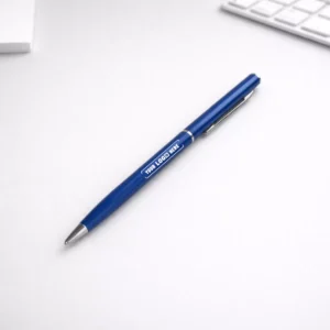 ComfortGrip metal ball pen blue suitable for corporate gifting and employee welcome kits