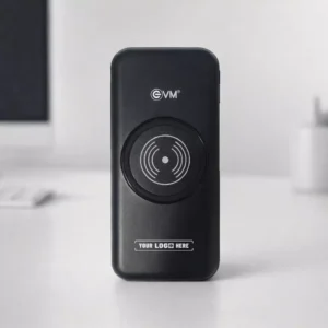 EVM Enwire wireless power bank 10000mAh suitable for corporate gifting and employee welcome kits