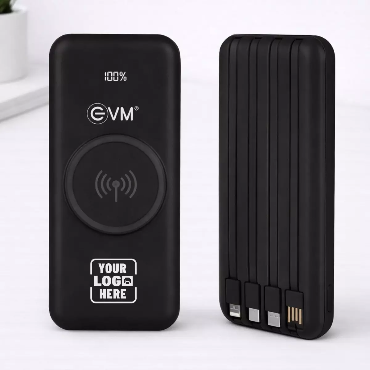 EVM Enwire wireless power bank 10000mAh suitable for corporate gifting and employee welcome kits