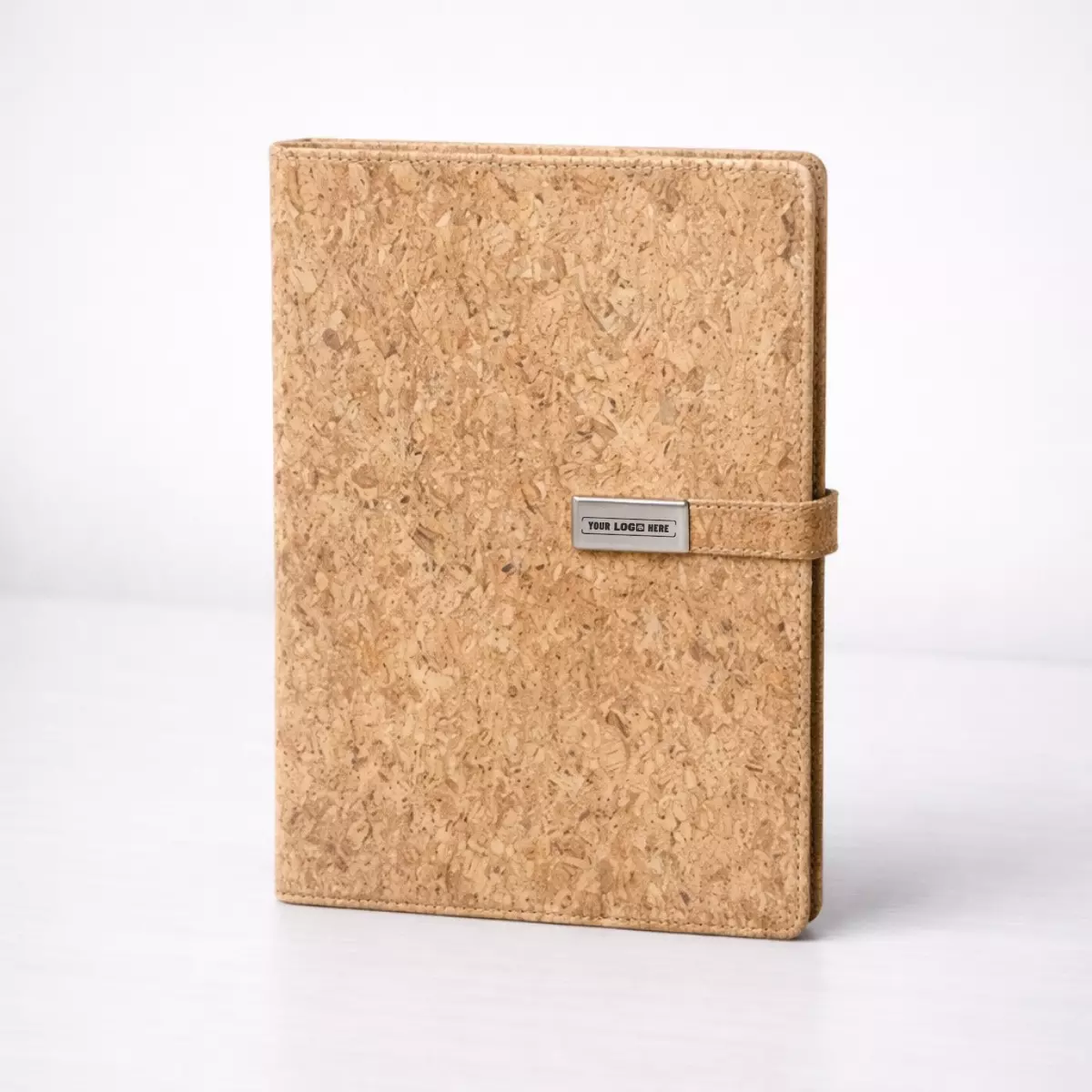 EcoFusion cork power bank diary suitable for corporate gifting and employee welcome kits