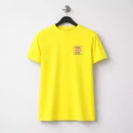 Event ready crewneck T-shirt 120 GSM lightweight corporate event T-shirt for employee welcome kits