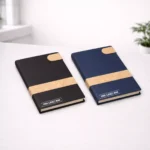 Executive denim cork diary A5 notebook suitable for corporate gifting and employee welcome kits