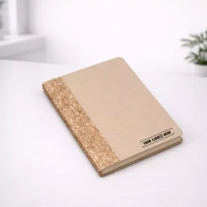 Executive NanoCoat cork diary A5 192 pages suitable for corporate gifting and employee welcome kits