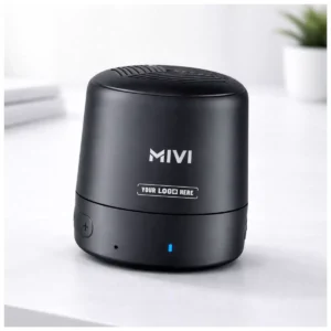 Mivi Play 5W Bluetooth speaker with 12 hours playback suitable for corporate gifting and employee welcome kits