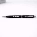 Parker Classic matte black ball pen with chrome trim suitable for corporate gifting and employee welcome kits