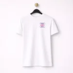 White premium Pima cotton 180 GSM t-shirt suitable for corporate uniforms and employee welcome kits
