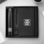 Classic 4in1 set smart finish with pen, keychain, wallet, and card holder suitable for employee welcome kits and corporate gifting