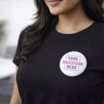 Classic Pin Back Badge 5.8 cm - Image 2