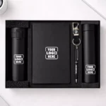 Elite 5 in 1 gift set with pen, wallet, keychain, card holder, and diary suitable for employee welcome kits and corporate gifting