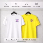 Event Ready Crewneck T-Shirt-120 GSM - Image 4