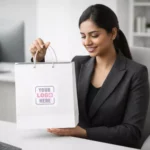 Paper Bag – Signature White - Image 2