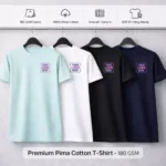 Premium Pima Cotton T-Shirt-180 GSM - Image 3