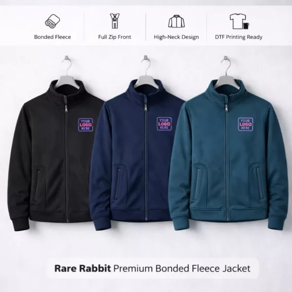 Rare Rabbit Jacket Size Rare Rabbit Premium Bonded Fleece Jacket for Corporate Winter Gifting