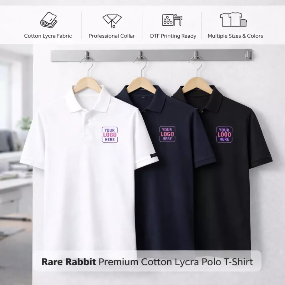 Rare Rabbit Premium Cotton Lycra Polo T-Shirt - Image 2