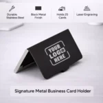 Signature Metal Business Card Holder - Image 2