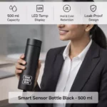 Smart Sensor Bottle Black – 500 ml - Image 2