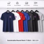 Sustainable Round Neck T-Shirt-180 GSM - Image 3