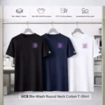 UCB Bio-Wash Round Neck Cotton T-Shirt - Image 2