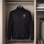 UCB Bonded Fleece Jacket-Black - Image 4