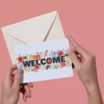 Custom Greetings Card With Envelope 6 x 4 Inch - Image 3
