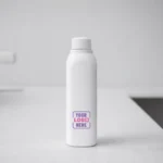 Aura Square Insulated Steel Bottle 750ml white with clean finish and durable build for corporate gifting and onboarding kits by Brandvaarta