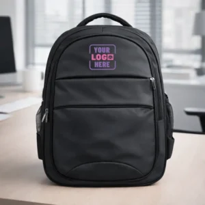 Aura Laptop Backpack 37L with spacious compartments and durable design for corporate gifting and onboarding kits by Brandvaarta