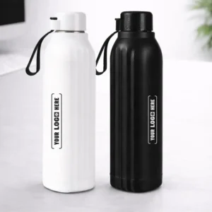 Aura Square Insulated Steel Bottle 750ml with durable build and sleek design for corporate gifting and onboarding kits by Brandvaarta