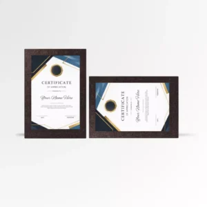 Book Style Folding Trophy foldable award plaque suitable for corporate gifting, employee recognition and corporate events