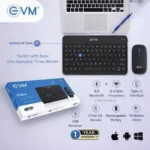 EVM Wireless Keyboard Mouse Kit with ergonomic design and reliable connectivity for corporate gifting and onboarding kits by Brandvaarta