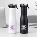 Flora Flip Top Steel Bottle 1L stainless steel bottle with flip top lid suitable for corporate gifting and employee welcome kits