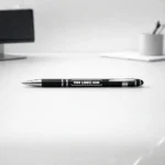 Ignis Rubber Grip Metal Pen with smooth finish and comfortable grip for writing in corporate gifting and onboarding kit by Brandvaarta
