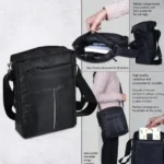 Mini Travel Sling Bag with compact design and multiple compartments for daily use in corporate gifting and onboarding kits by Brandvaarta