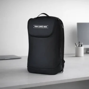 Rare Rabbit Statement Carryall Backpack with spacious compartments and modern design for corporate gifting and onboarding kits by Brandvaarta