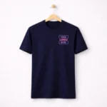 Scott Classic Crew Neck T-Shirt 160 GSM navy blue with soft breathable fabric for corporate gifting and onboarding kits by Brandvaarta