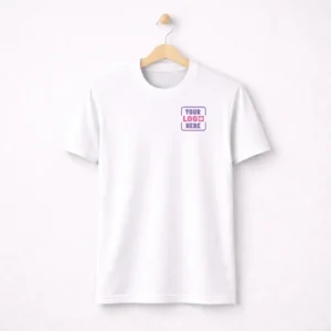 Scott Classic Crew Neck T-Shirt 160 GSM white with clean finish and soft fabric for corporate gifting and onboarding kits by Brandvaarta
