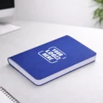 Signature Flex Pocket Notebook blue with compact flexible cover for daily notes in corporate gifting and onboarding kits by Brandvaarta