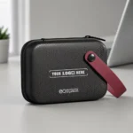 Alpha Tech Pouch Organiser with hard EVA case featuring tech storage compartments and travel-friendly design