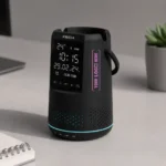 Desk Boss smart desk speaker with multifunction design for office desks, employee welcome kits, and corporate gifting in India