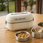 Hot Box II electric lunch box with portable food warmer for employee welcome kits and corporate gifting in India