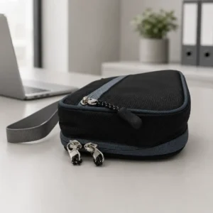 Handy Tech Gadget Organizer with compartments for cables, chargers and accessories for employee welcome kits